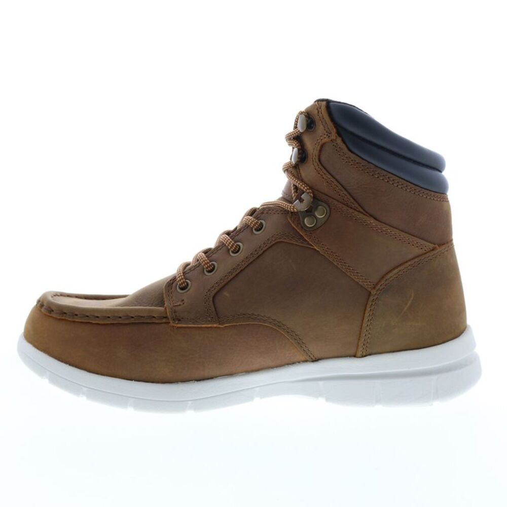 Wolverine Mens Karlin Moc-Toe 6" Brown Boots (NWT) - Picture 5 of 7